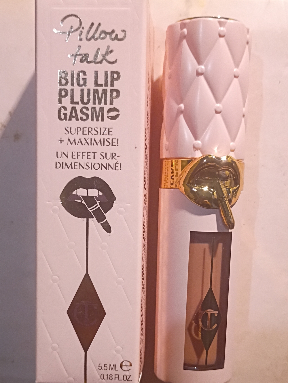 Charlotte Tilbury PILLOW TALK BIG LIP PLUMPGASM FAIR TO MEDIUM